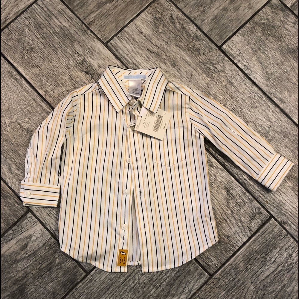 Janie and Jack button up 3-6M NEW
